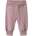 Name It Trousers - Wool - NbfWillit - Purple Dove