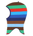 Småfolk Balaclava - Reversible - Medieval Blue w. Stripes And ap