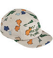 Liewood Cap - Rory Printed Cap - Dinosaurs/Mist