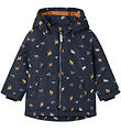 Name It Vadderad jacka - Noos - NmmMax - Dark Sapphire/Mini Safa
