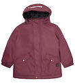 Mikk-Line Winter Coat w. Heat - Rose Brown