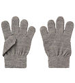 Name It Gloves - Wool - NmmWholla - Grey Melange