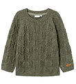 Name It Cardigan - Wool - Knitted - NmmWrilla - Mulled Basil