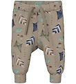 Name It Trousers - NbmNathon - Weathered Teak w. Kites