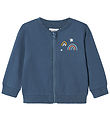Name It Zip Sweatshirt - NbmVonne - Bering Sea/Rainbow