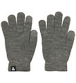 Jack & Jones Handschuhe - Strick - Noos - JacBarry - Grey Melang