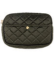 Fan Palm Toiletry Bag - Medium+ - Quilted Velvet - Palm Green