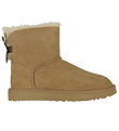 UGG Teddy Boots - W Mini Bailey Bow II - Chestnut