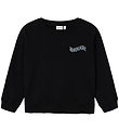 Sweat-shirt Name It - Nkfoldet - Noir