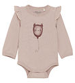 CeLaVi Bodysuit L/æ - Wool/Viscose - Starling w. Balloon