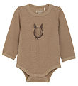 CeLaVi Bodysuit L/æ - Wool/Viscose - Woodsmoke w. Balloon