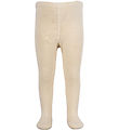 Minipop Tights - Bamboo - Off White