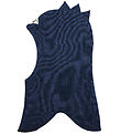 Racing Kids Balaclava - Wool/Cotton - 2-layer - Classic Navy w.