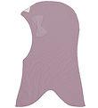 Racing Kids Balaclava - 2-layer - Elderberry w. Bow