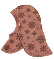 Joha Balaclava - Wool - 2-layer - Rust frv.