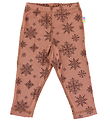 Joha Leggings - Wool - Rust frv.