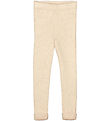 Fliink Leggings - Prjónað - Benna Rib - Sandshell