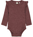 CeLaVi Bodysuit L/æ - Wool - Wild Ginger Melange