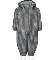 MarMar Rainsuit w. Fleece - PU - Orion - Espresso Check