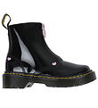 Dr. Martens Stígvél - Bex Heart - Svart/Pale Pink