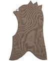 Racing Kids Balaclava - Wool/Cotton - 2-layer - Brown Birch Bark