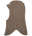 Racing Kids Balaclava - Wool/Cotton - 2-layer - Brown Birch Bark