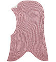 Racing Kids Balaclava - Wool/Cotton - 2-layer - Dusty Rose