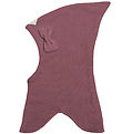 Racing Kids Balaclava - Wool/Cotton - 2-layer - Dusty Heather w.