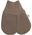 Racing Kids Mittens - Wool/Cotton - Brown Birch Bark