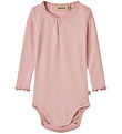 Wheat Bodysuit L/æ - Rib - Lotta - Rose Frozen