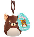 Squishmallows Soft Toy - 9cm - Bark wine - Clip On