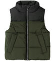 Name It Padded Gilet - NmmMorning - Raisin