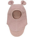 Huttelihut Balaclava - Wool - 2-layer - Fawn w. Ears