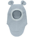 Huttelihut Balaclava - Wool - 2-layer - Quarry w. Ears