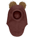 Huttelihut Balaclava - Wool - 2-layer - Andorra w. Pom-Pom