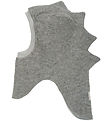 Huttelihut Balaclava - Wool - 2-layer - Medium+ Grey Melange