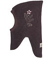 Huttelihut Balaclava - Wool - 2-layer - Raisin