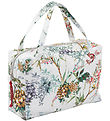 Christina Rohde Toiletry Bag - Bluegrey w. Flowers