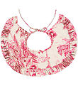 Christina Rohde Kraag - Beige m. Roze Print