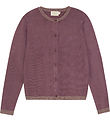 Creamie Cardigan - Pointelle - Flint