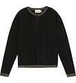 Creamie Cardigan - Pointelle - Black