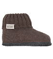 Huttelihut Slippers - Wool - Coffee Bean
