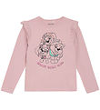 Minymo Blouse - Pale Mauve w. Paw Patrol