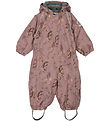 Mikk-Line Schneeanzug - Hoch Floral - Twilight Mauve