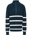 Grunt Blouse - Knitted - GRChon - Navy