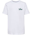 Hummel Stuttermabolur - HmlCua - Bright White
