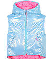 Billieblush Padded Gilet - Alaskan Blue/Pink
