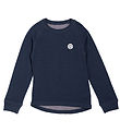 Viking Blouse - Wool/Bamboo - Base Layer - Navy
