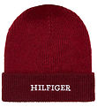 Tommy Hilfiger Mütze - Strick - Monotypie - Rouge