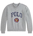Polo Ralph Lauren Sweatshirt - Grey Melange w. Print